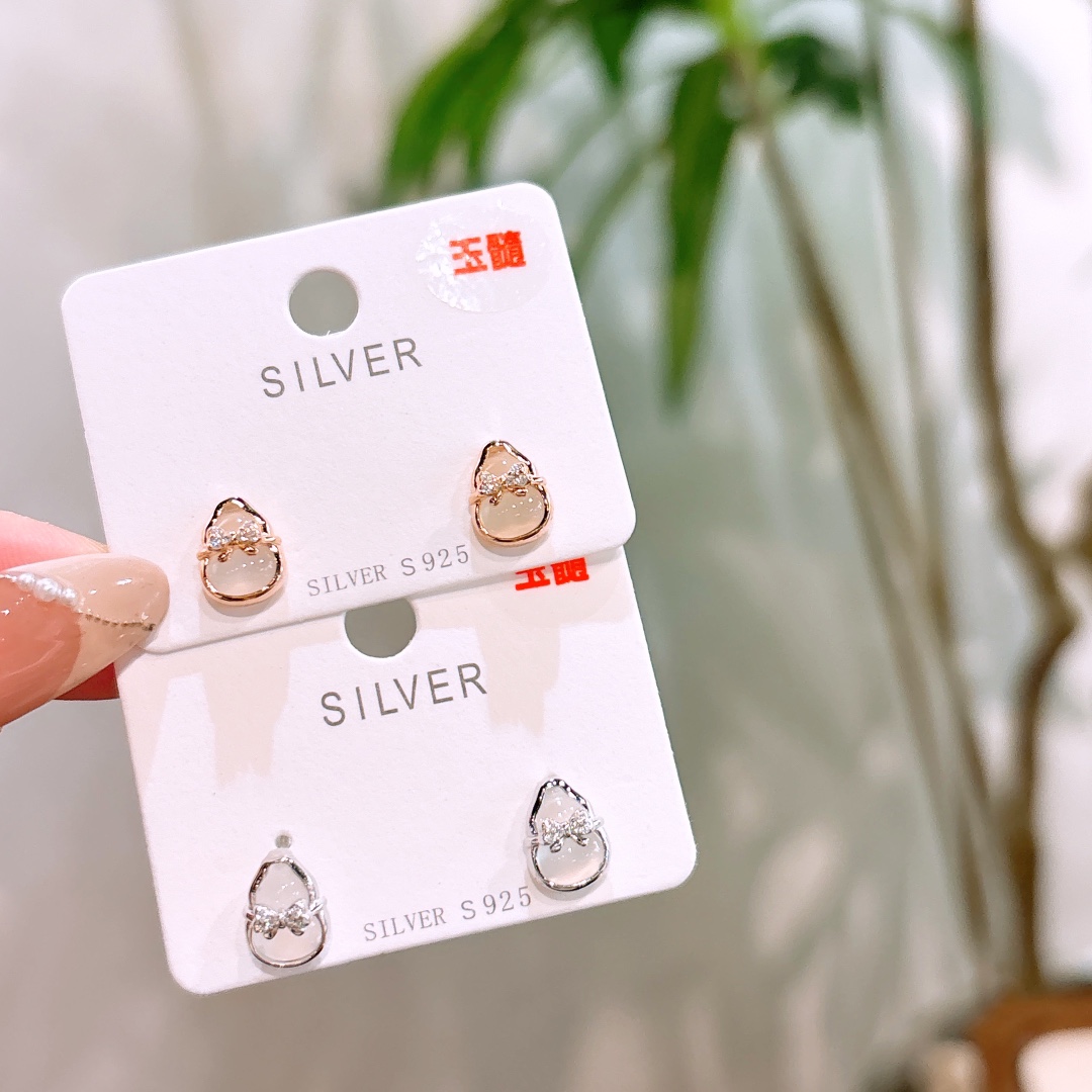 High Polish Silver Earrings Artistic Mother's Birthday Silver