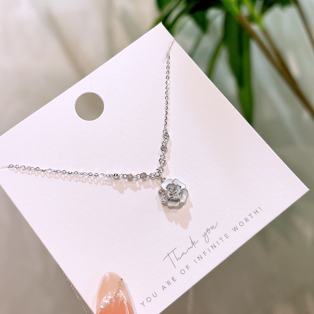 High Polish Silver Necklace Precision Everyday Wear Gold