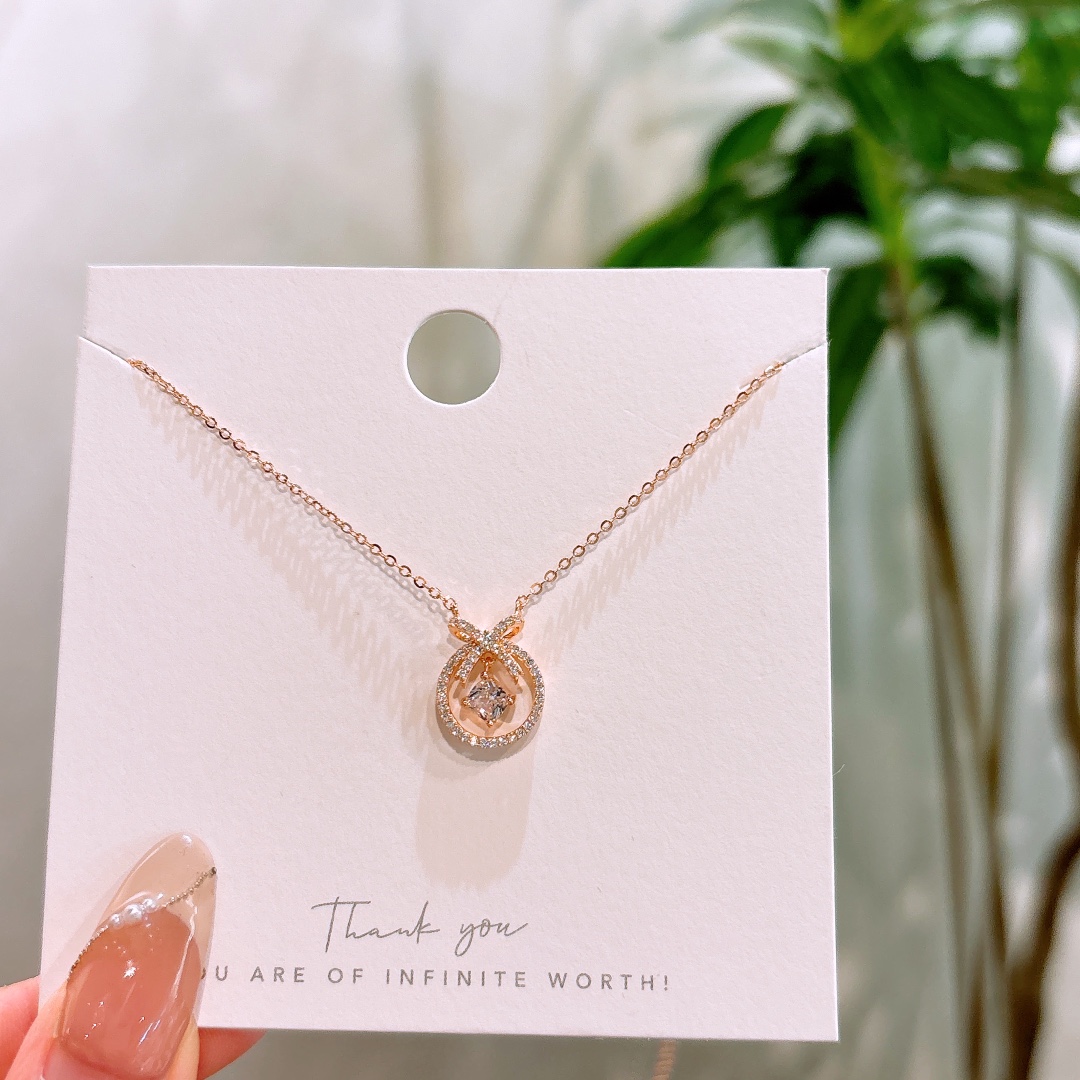 Nickel Free Silver Necklace Fresh Bestie Gift Gold