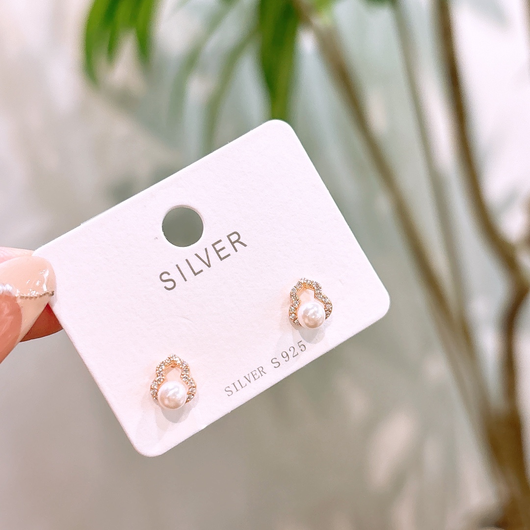 Massivsilber Ohrringe Einzigartig Geschenk für sie Silber