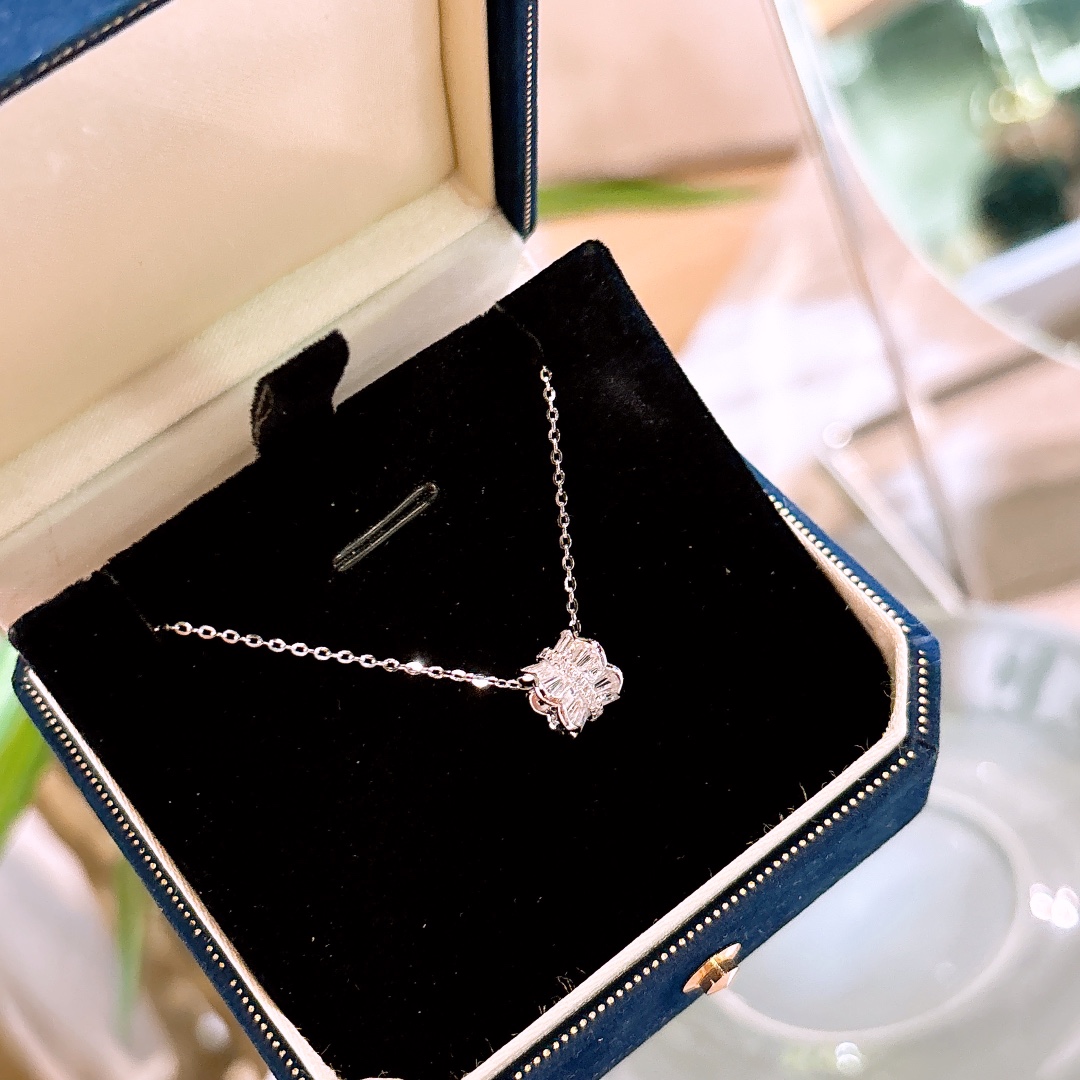 Massivsilber Kette Süß Hochzeit Gold