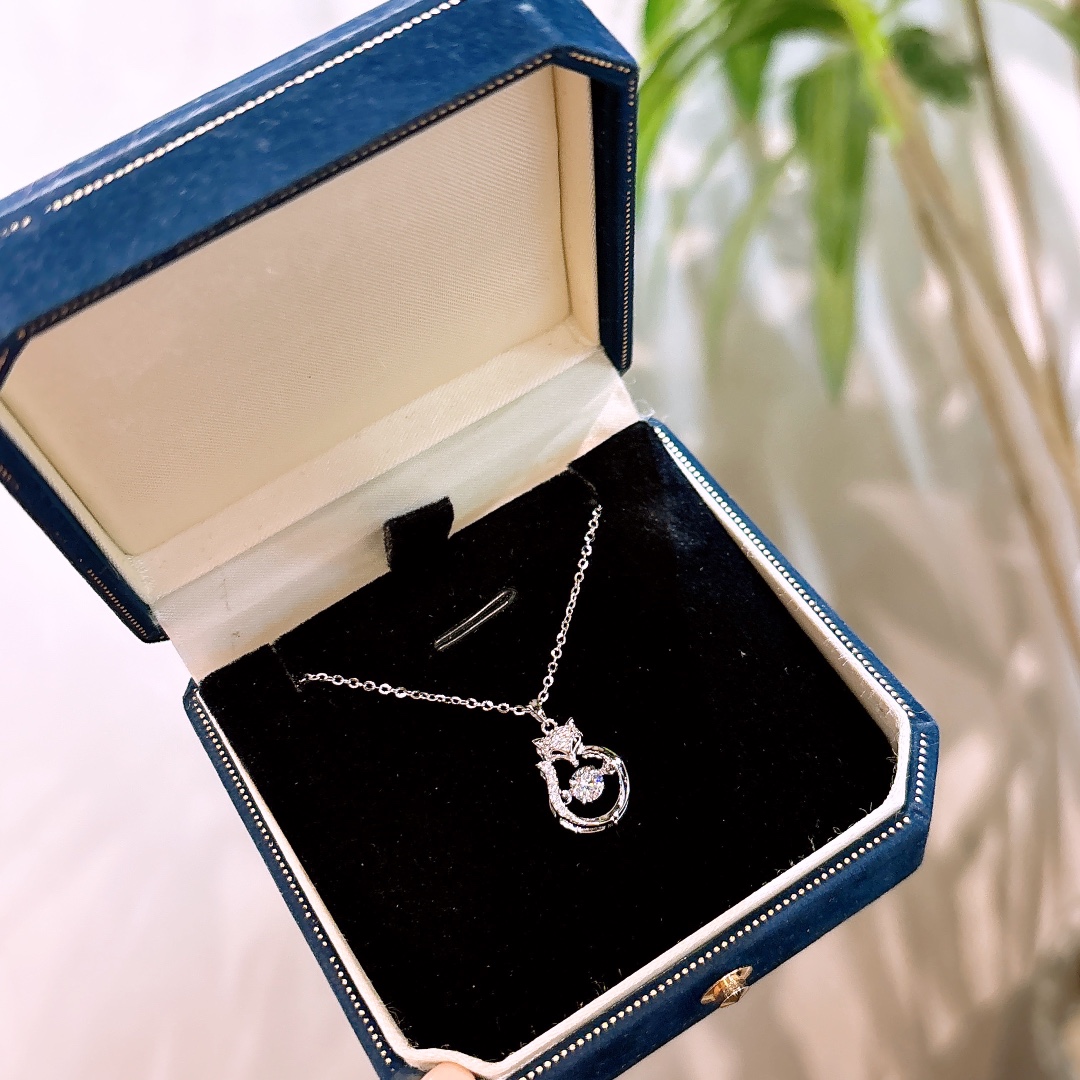 Massivsilber Kette Ätherisch Geschenk für sie Gold