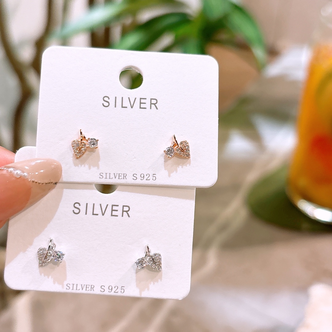 Nickel Free Silver Earrings Fashion Birthday Gold