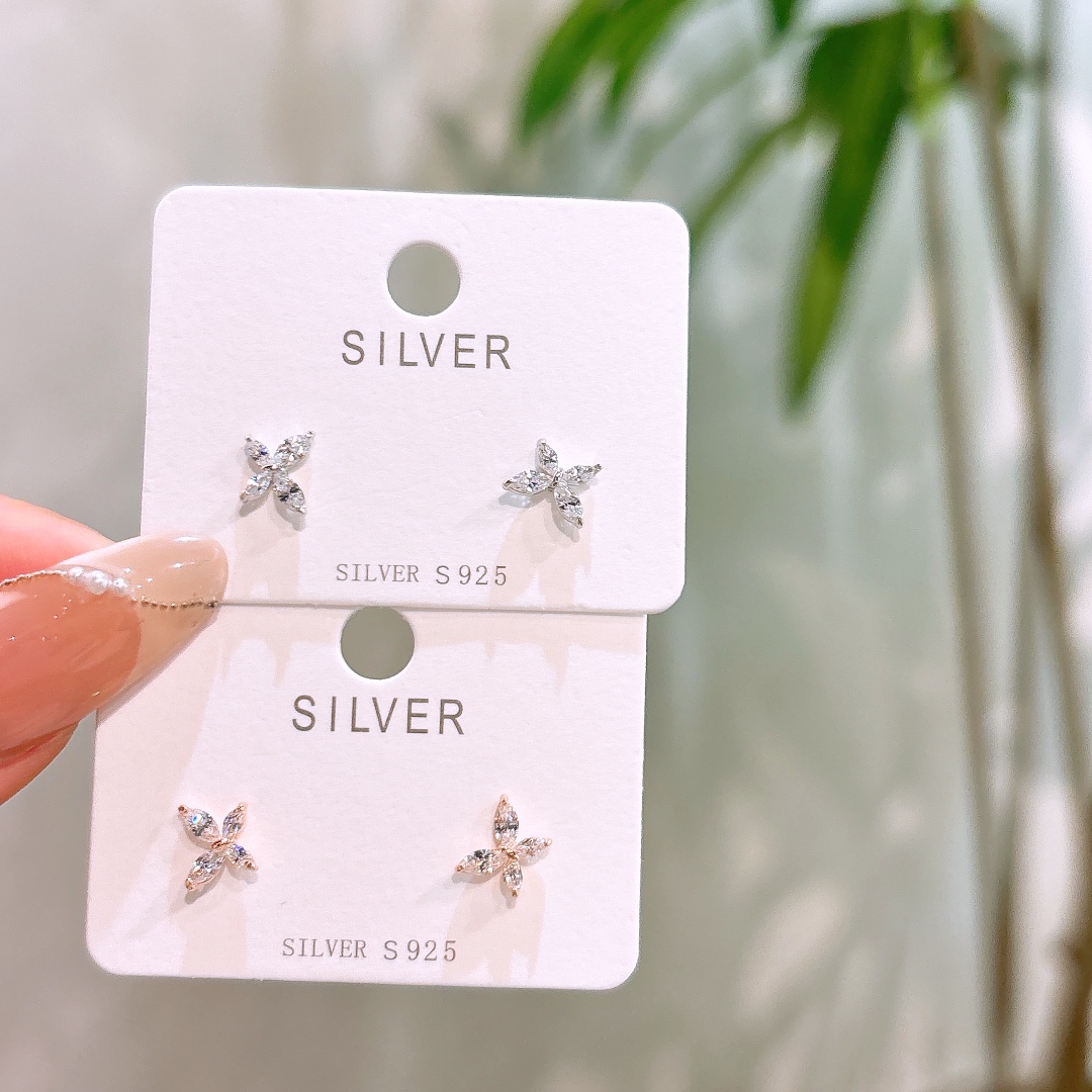 Nickel Free Silver Earrings Playful Proposal Silver