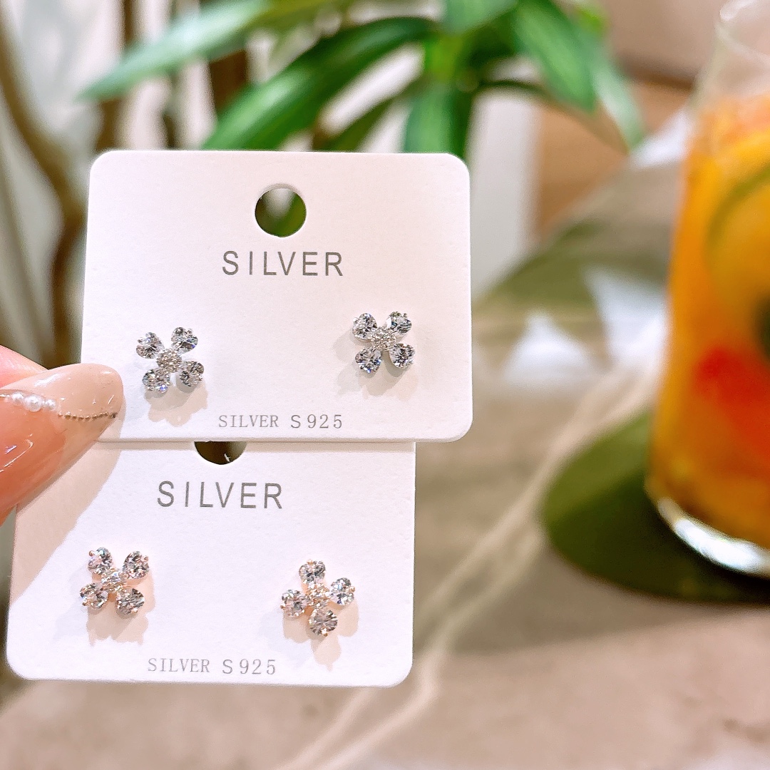 Nickel Free Silver Earrings Premium Birthday Silver