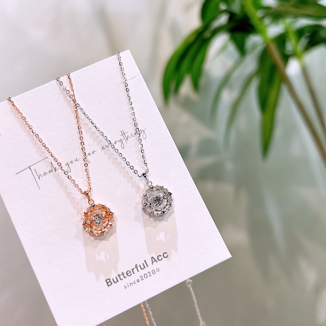 Massivsilber Kette Hochwertig Party Gold