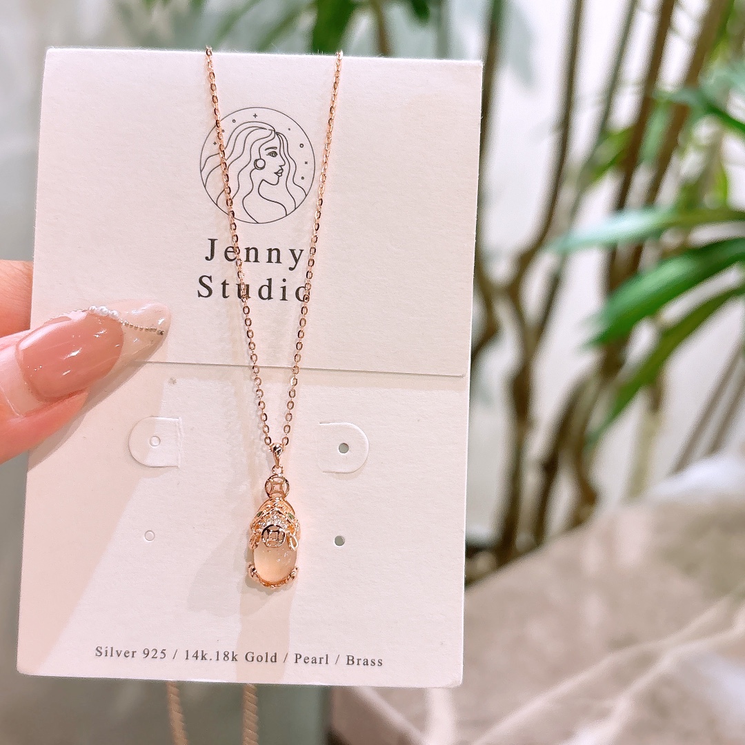 Hochglanzpoliertes Silber Kette Mode Abschluss Silber