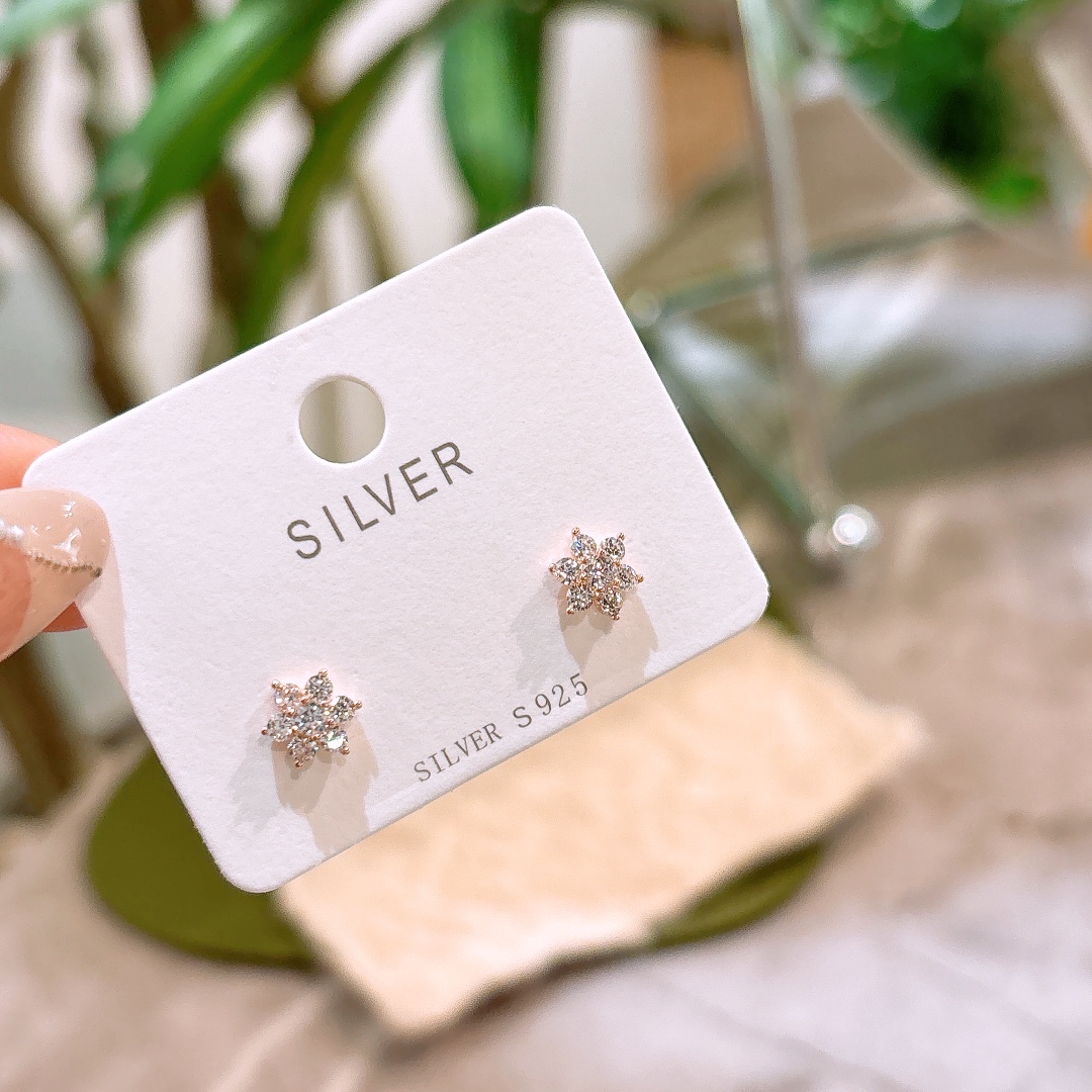 Nickel Free Silver Earrings Vintage Mother's Birthday Silver