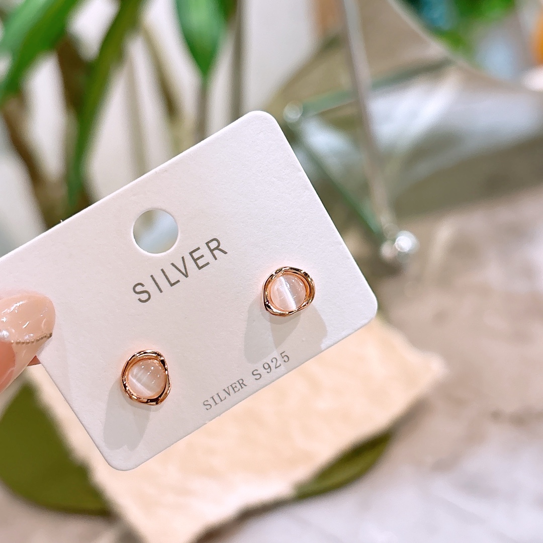 Nickel Free Silver Earrings Elegant Banquet Silver