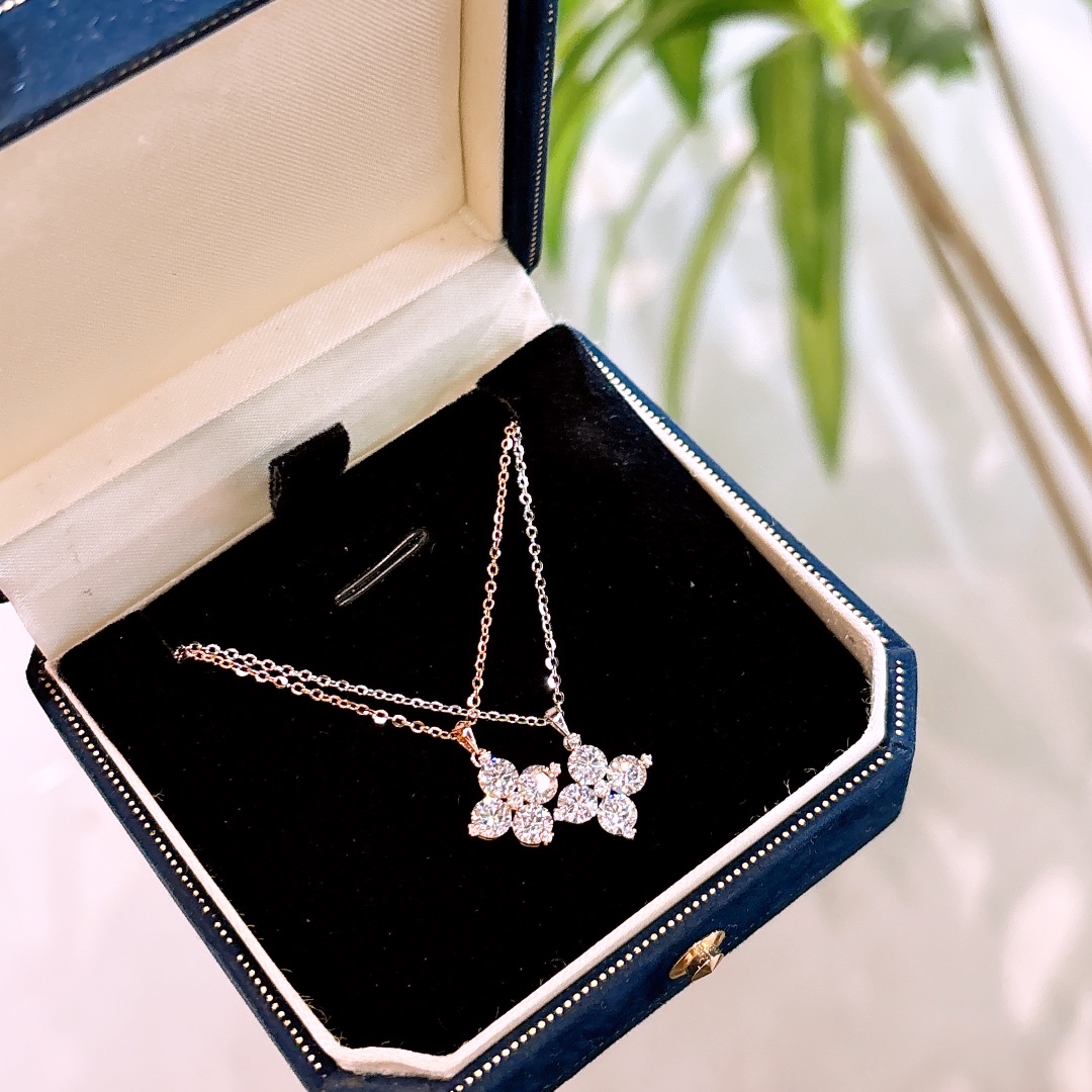 甘い925シルバーネックレスゴールド プロポーズ