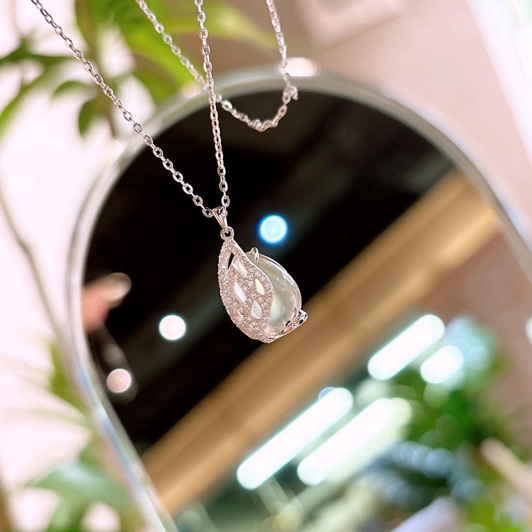 S925 Sterling Silver Necklace Playful Banquet Silver