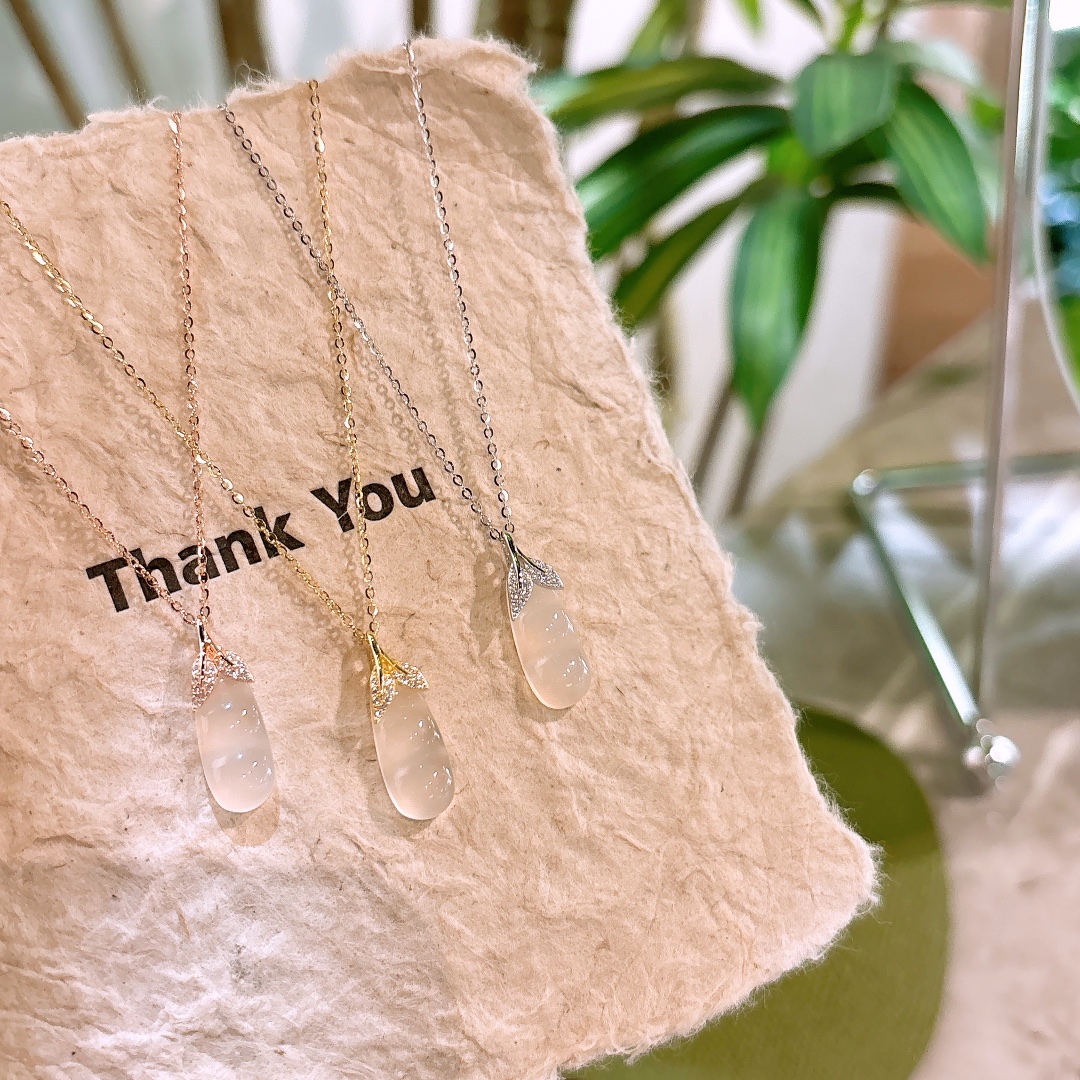 Solid Silver Necklace French Gift for Her Silver