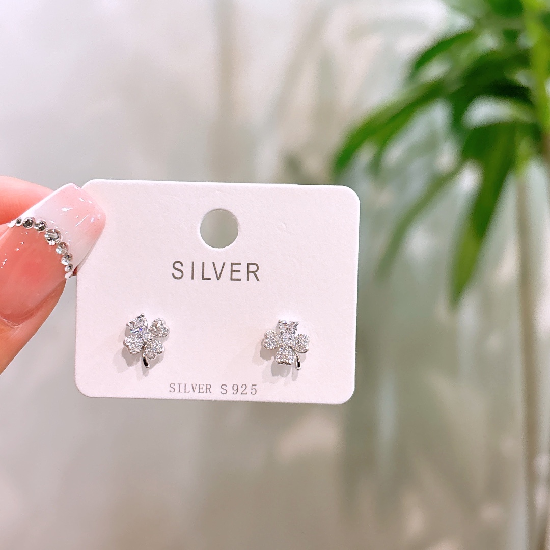 Hypoallergenic Silver Earrings Artistic Mother's Birthday Gold