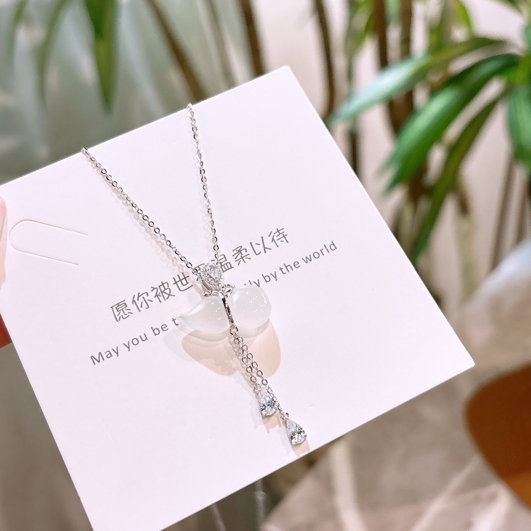 Nickel Free Silver Necklace Playful Self-love Gold