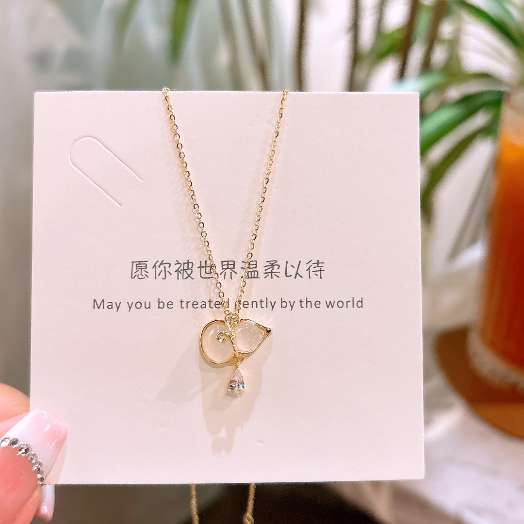 Nickelfreies Silber Kette Süß Büro Silber