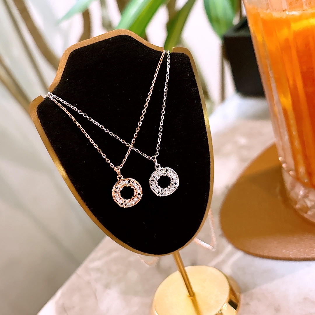 Low Allergy Silver Necklace Girly Valentine's Day Silver