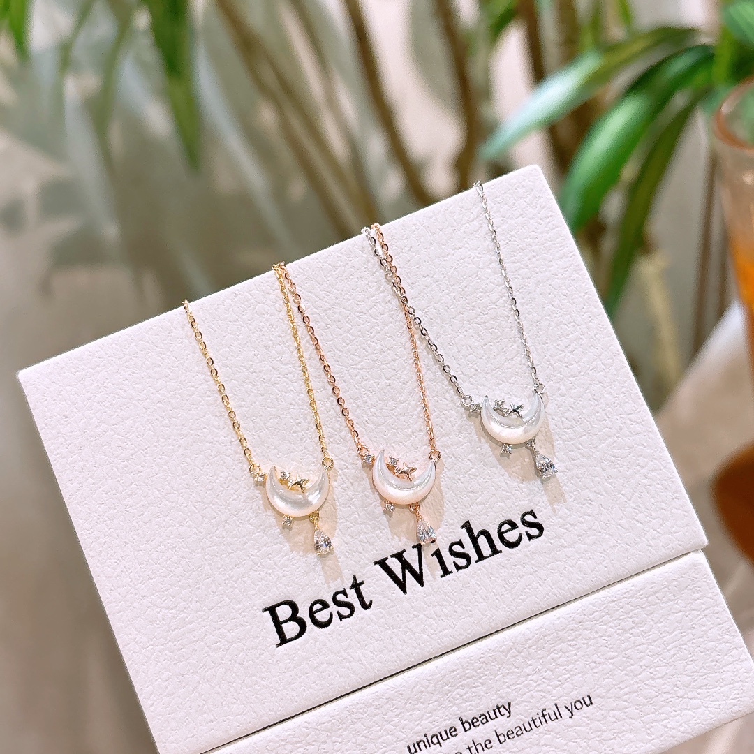 Low Allergy Silver Necklace Gentle Wedding Registration Silver