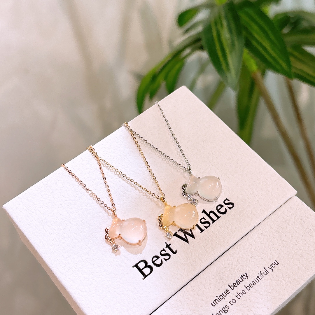 ミニマリスト高品質シルバーネックレスゴールド ギフト