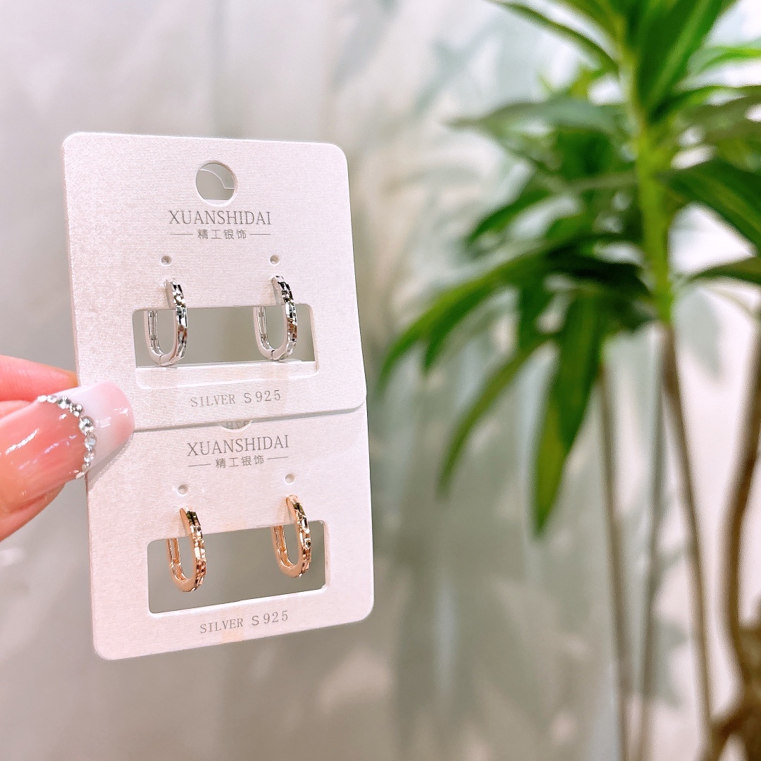 Nickel Free Silver Ear Cuffs Dainty Gift for Her Silver