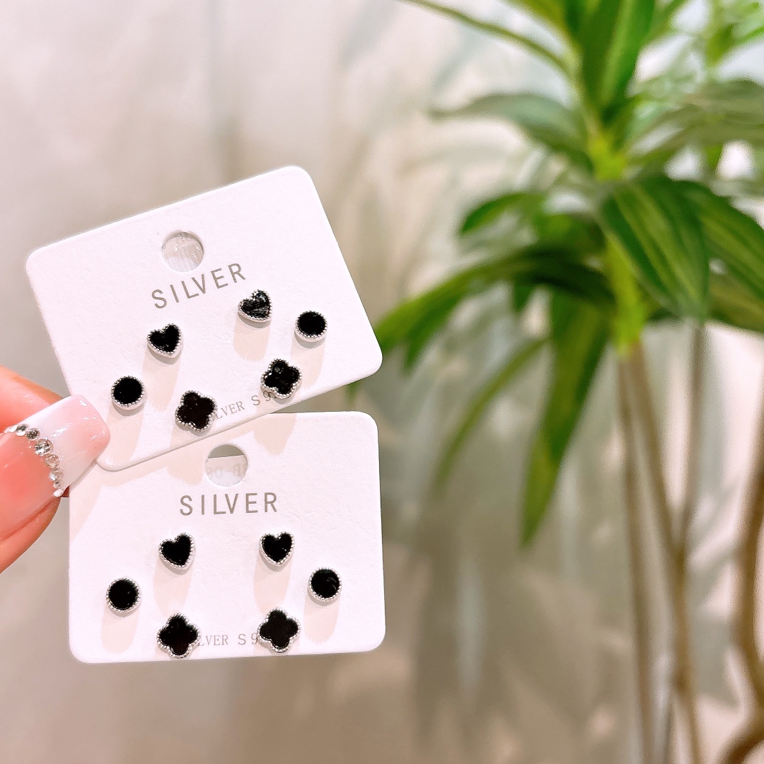 Low Allergy Silver Earrings Sweet Self-love Silver