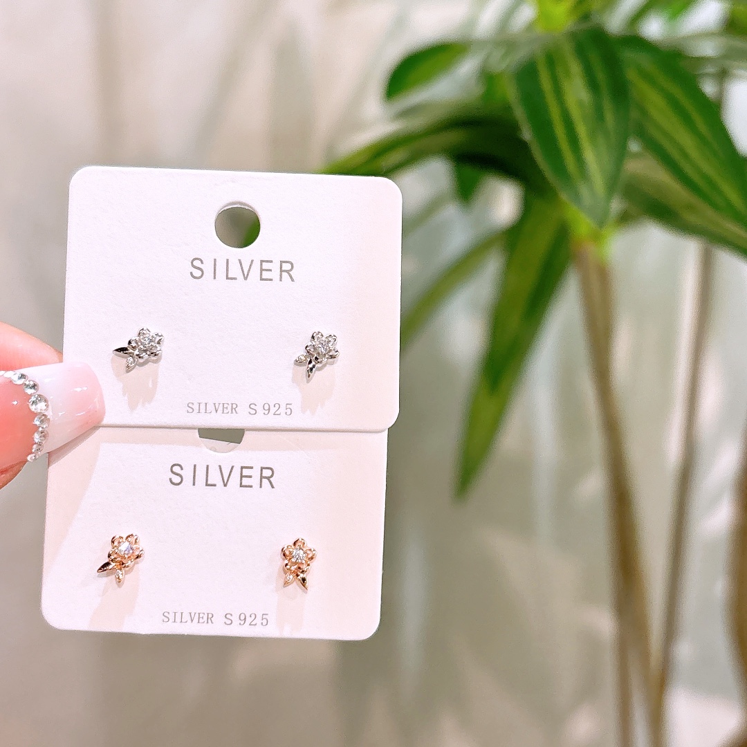 Hypoallergenic Silver Earrings Premium Valentine's Day Silver