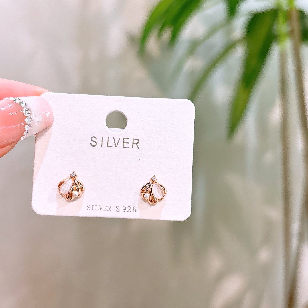 Low Allergy Silver Earrings Elegant Workplace Gold