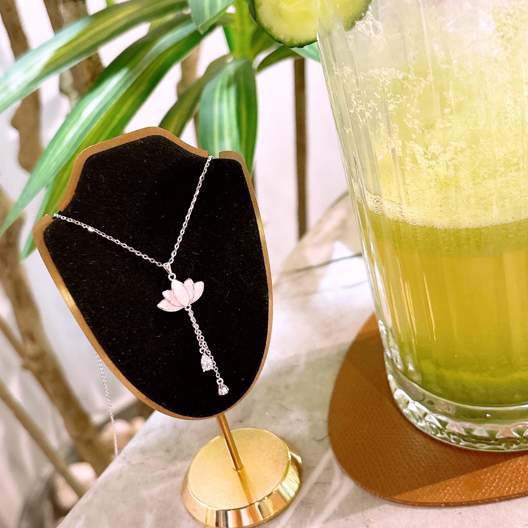 フレッシュ高品質シルバーネックレスシルバー 春節