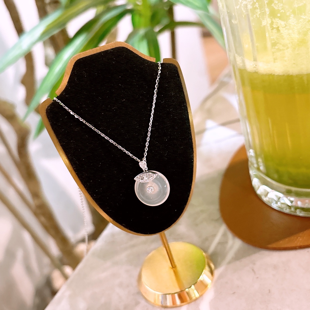 ファッションS925スターリングシルバーネックレスゴールド 卒業