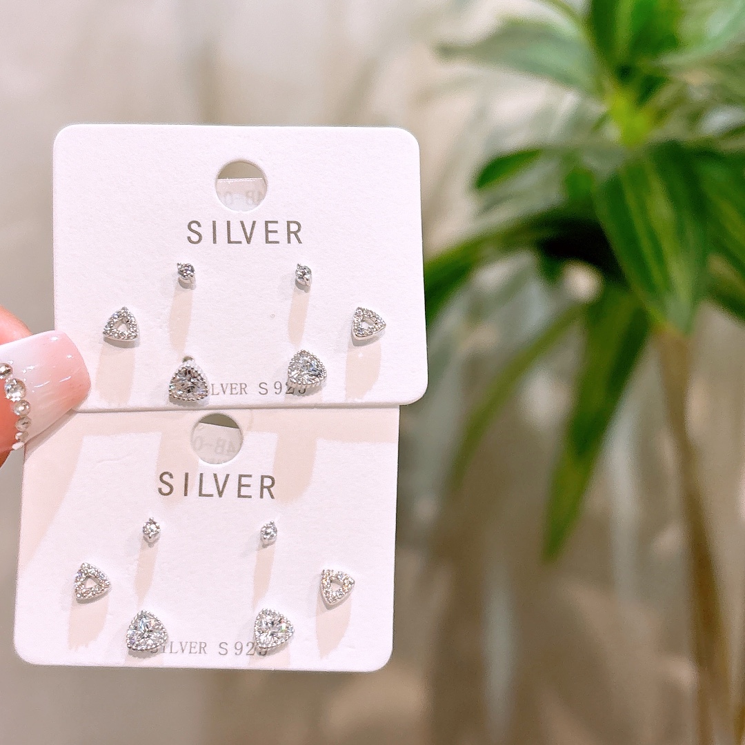 ユニークアレルギー対応シルバーイヤリングシルバー ギフト