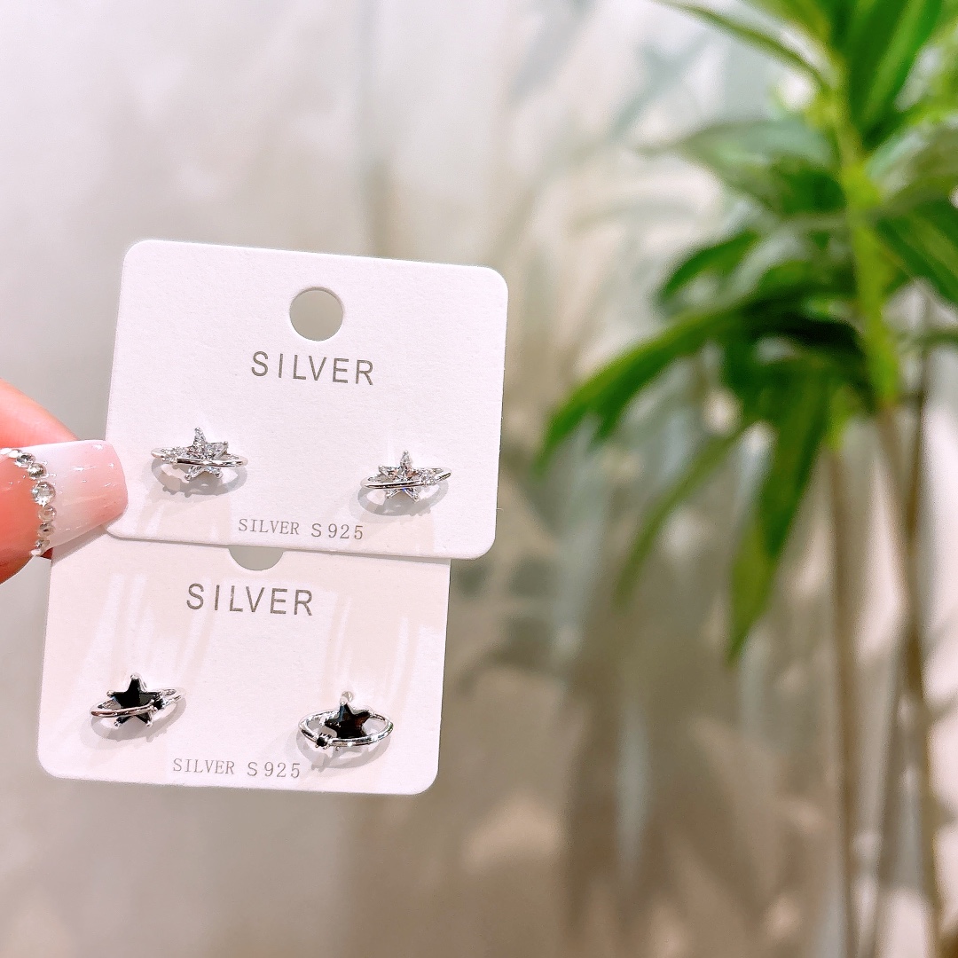 925 Silver Earrings Gentle Gift for Her Gold