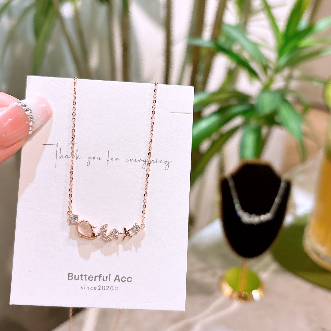 Solid Silver Necklace Precision Self-love Gold