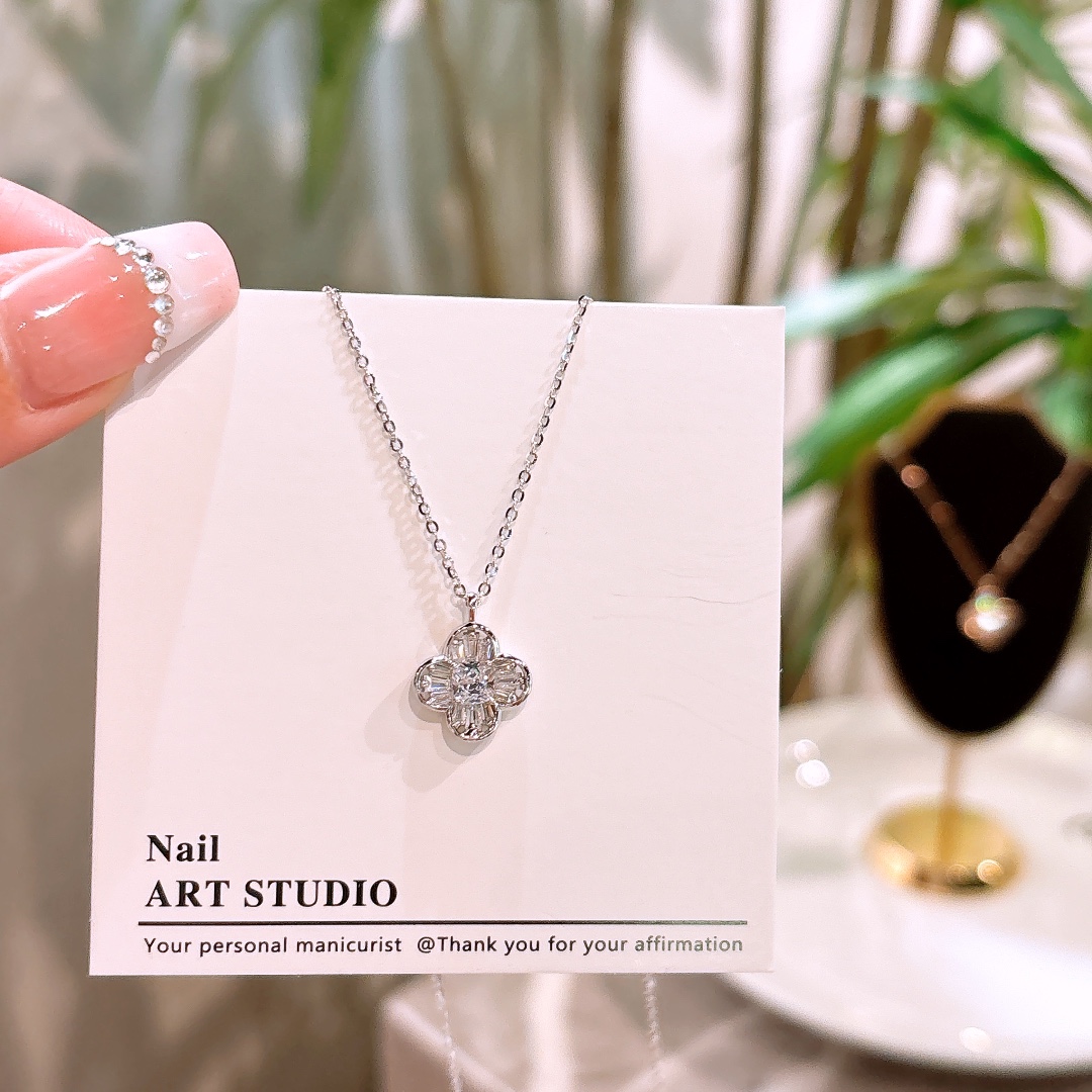 甘い低アレルギー銀ネックレスシルバー 告白