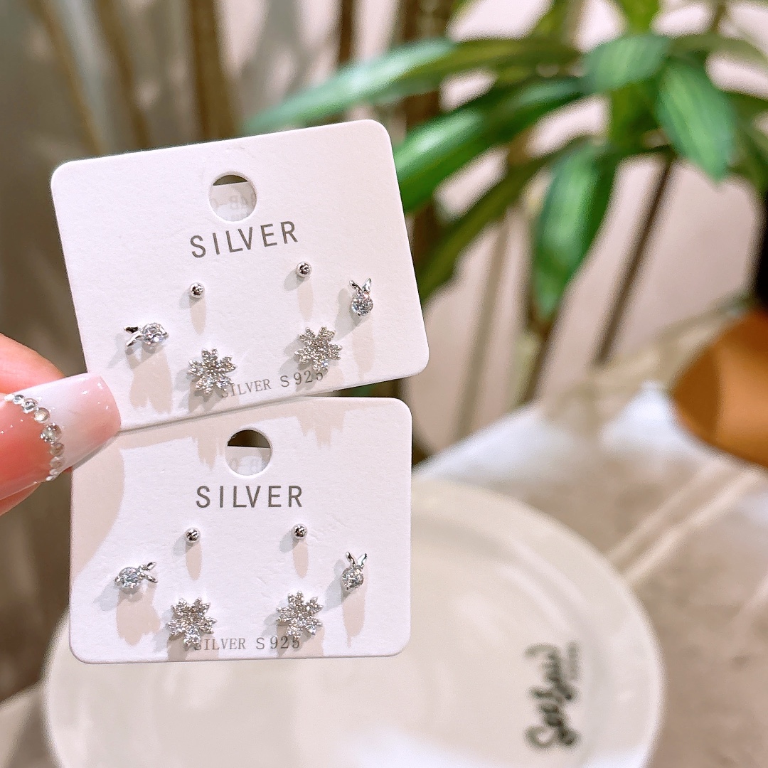 Nickel Free Silver Earrings Precision Wedding Gold