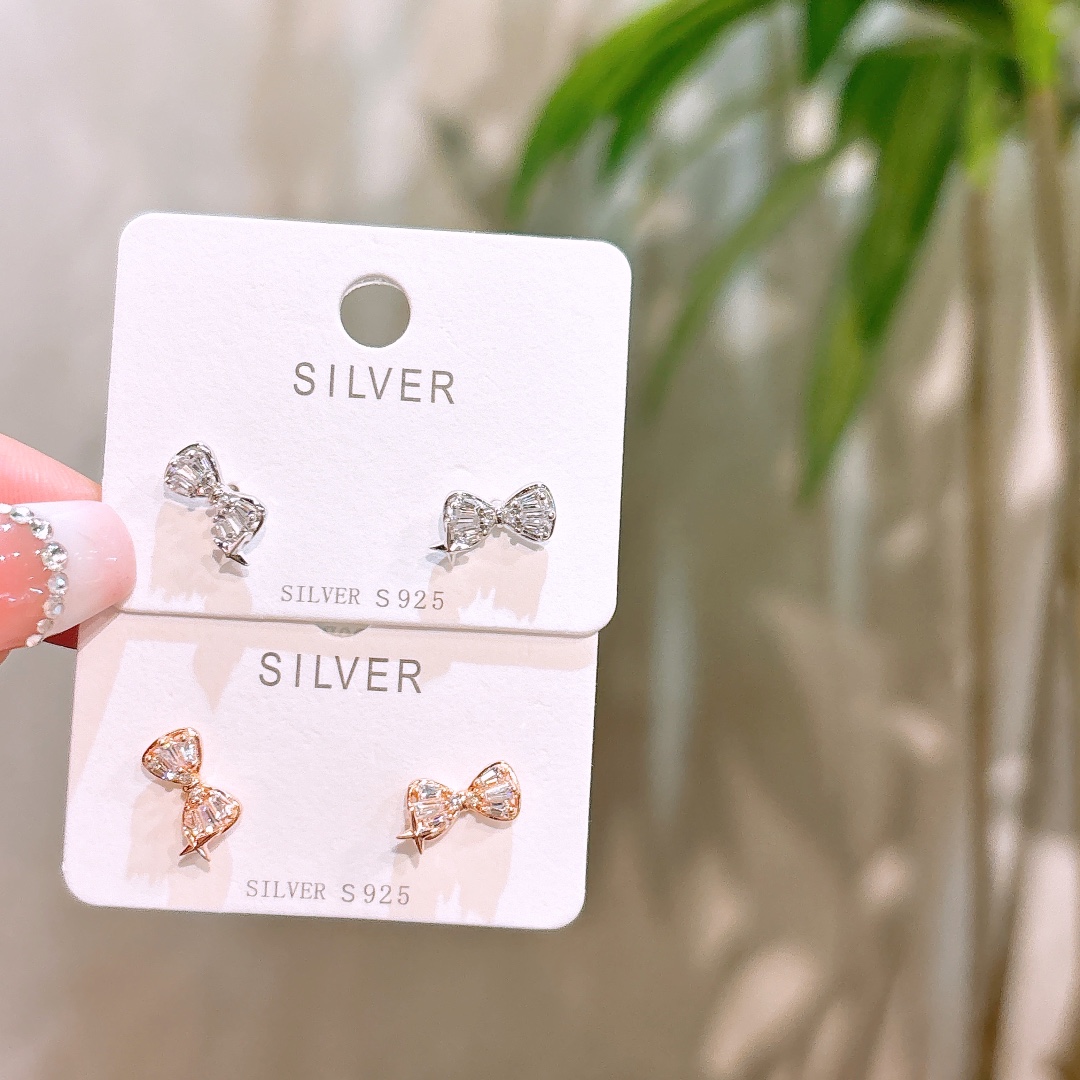 Massivsilber Ohrringe Künstlerisch Reise Gold