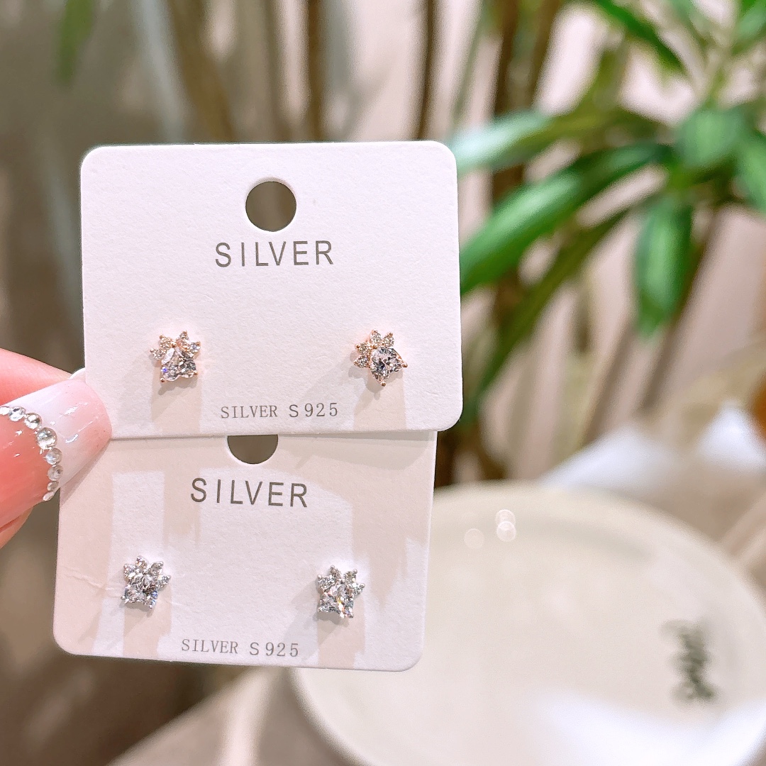 Hypoallergenic Silver Earrings Ethereal Teacher's Day Gold