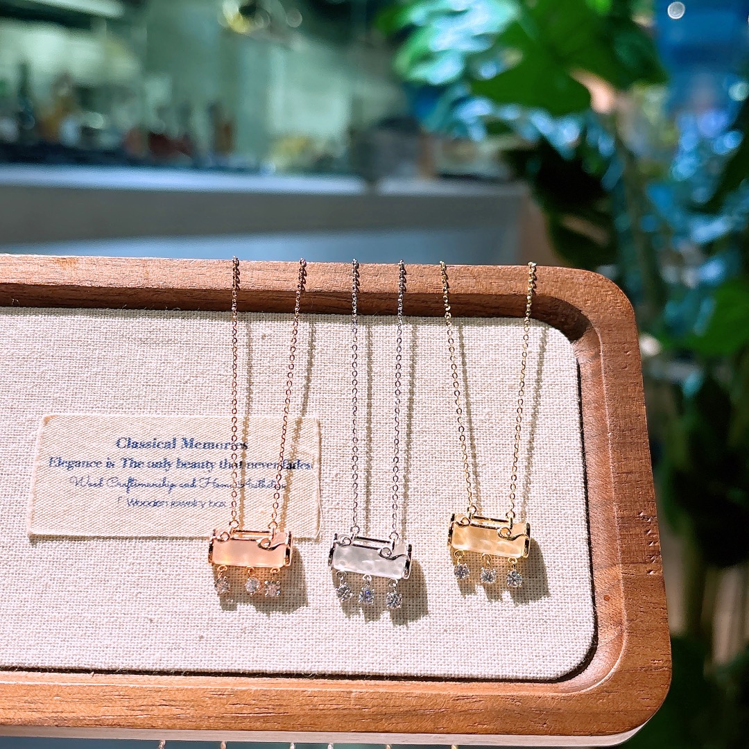 Feinsilber Kette Frisch Standesamt Gold