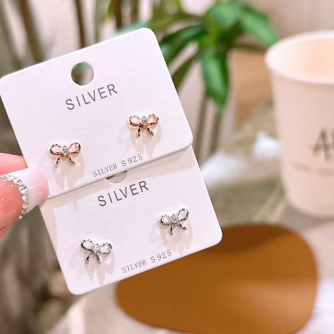 925 Silver Earrings Lively Housewarming Silver