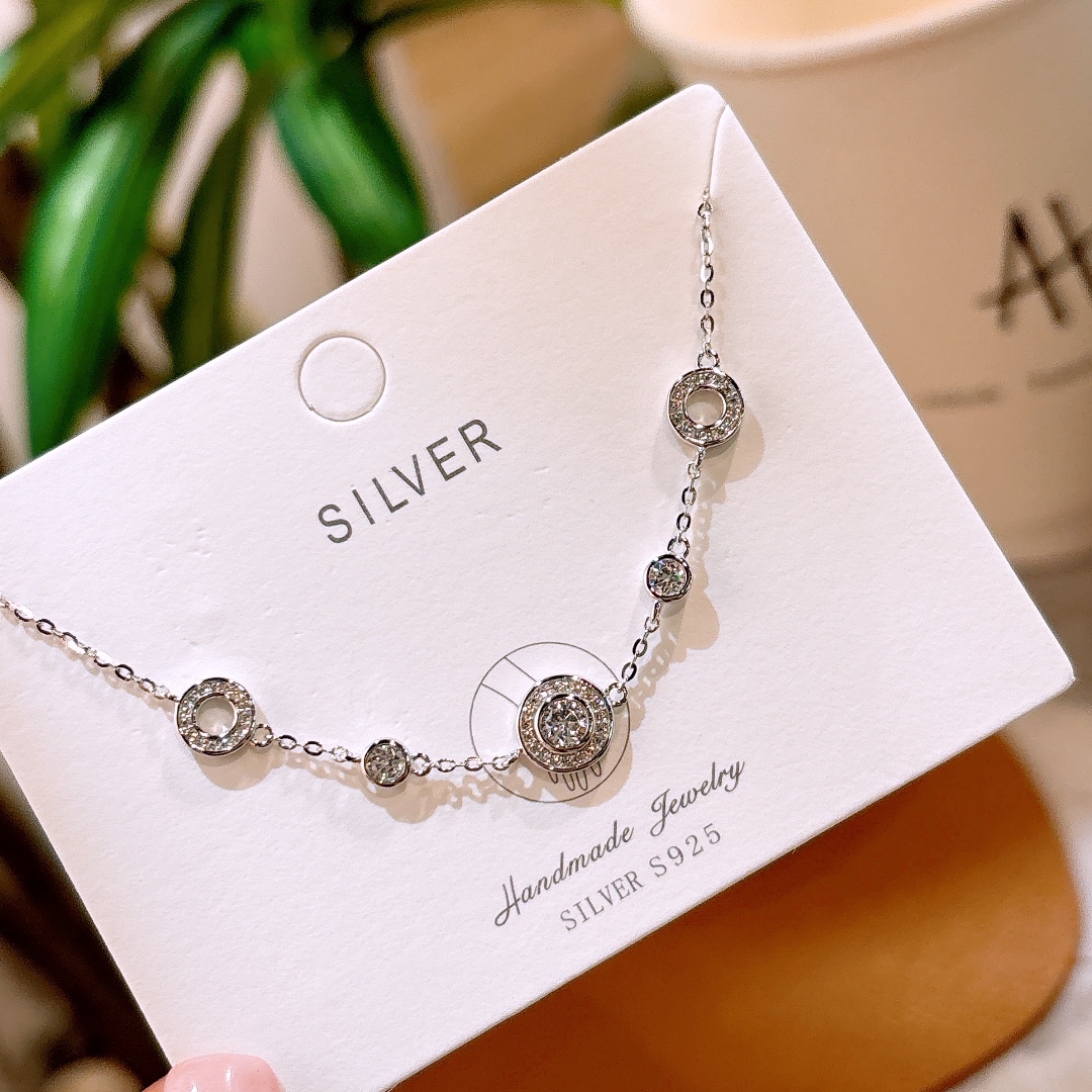 ファッション925シルバーブレスレットシルバー 婚約