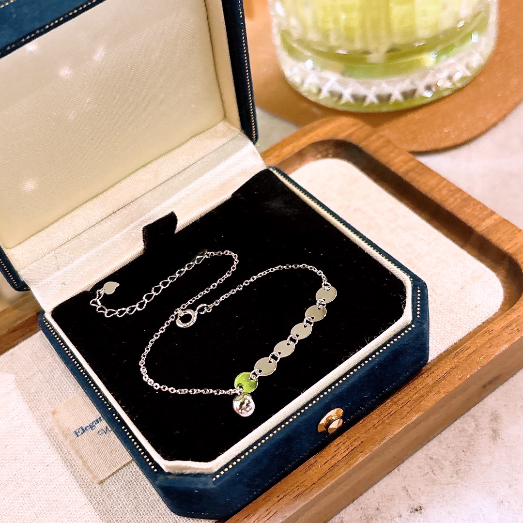 アーティスティック純銀ブレスレットゴールド 春節