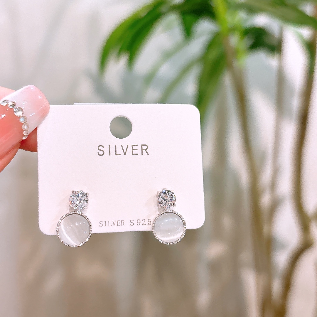 Hypoallergenic Silver Earrings Gentle Bestie Gift Silver