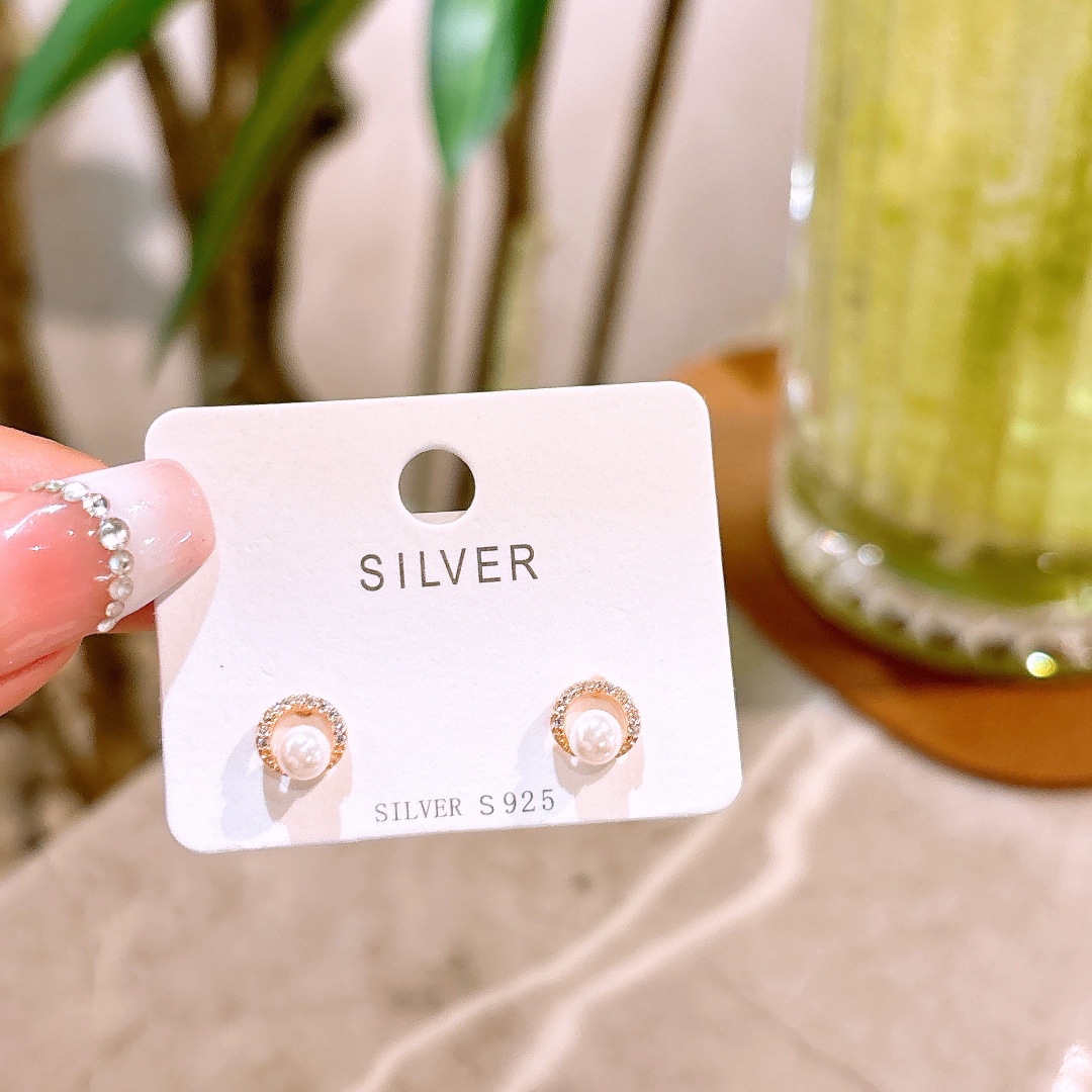 Low Allergy Silver Earrings Lively Birthday Silver