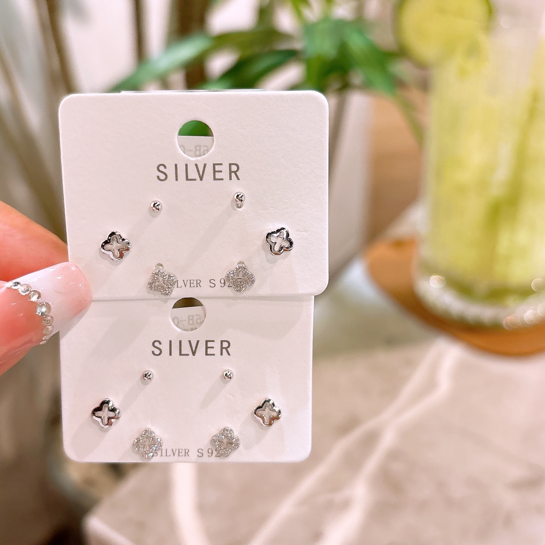 Nickel Free Silver Earrings Dainty Father's Day Silver