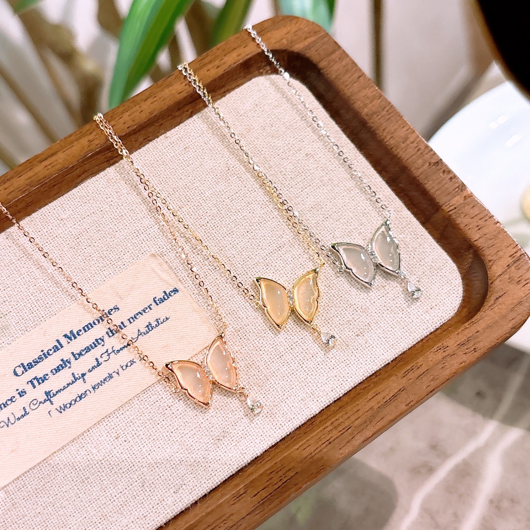 Nickelfreies Silber Kette Lebendig Hochzeitsgeschenk Gold