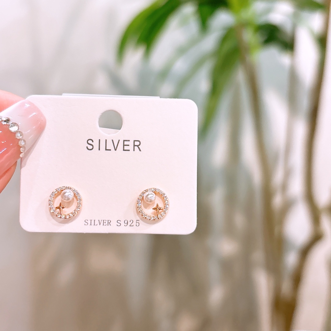 Low Allergy Silver Earrings Sweet & Cool Gift for Her Silver