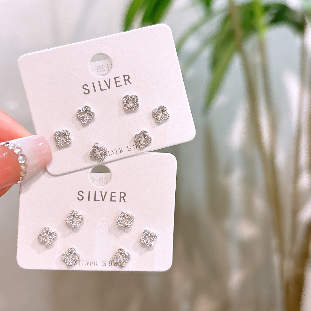 Nickel Free Silver Earrings Elegant Wedding Favor Gold