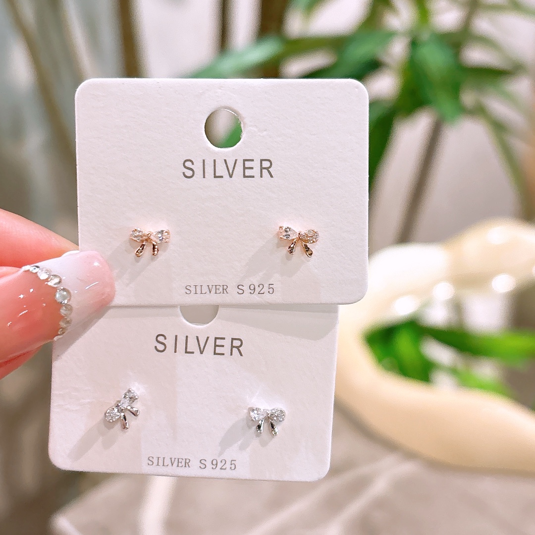 Low Allergy Silver Earrings Ethereal Everyday Wear Gold