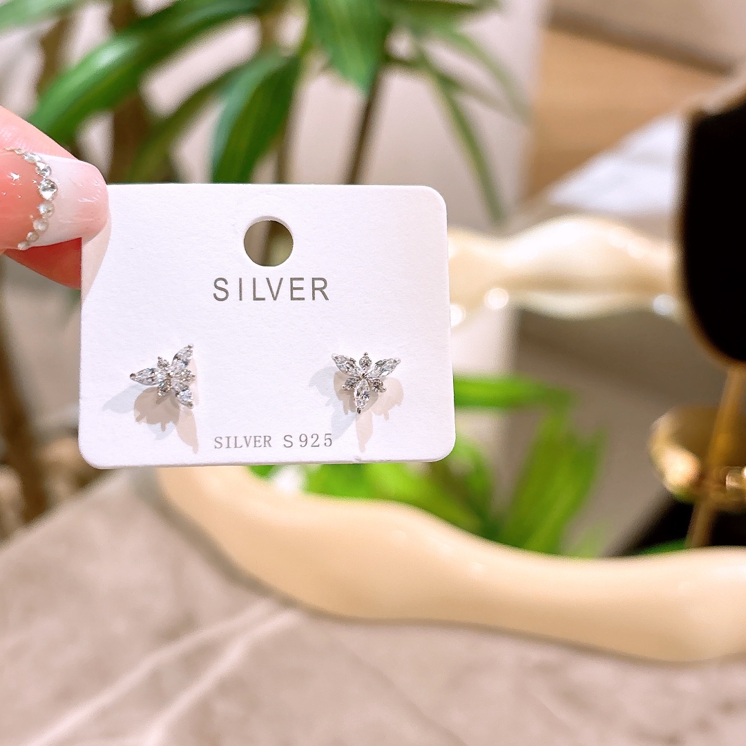 Low Allergy Silver Earrings Fresh Bestie Gift Silver