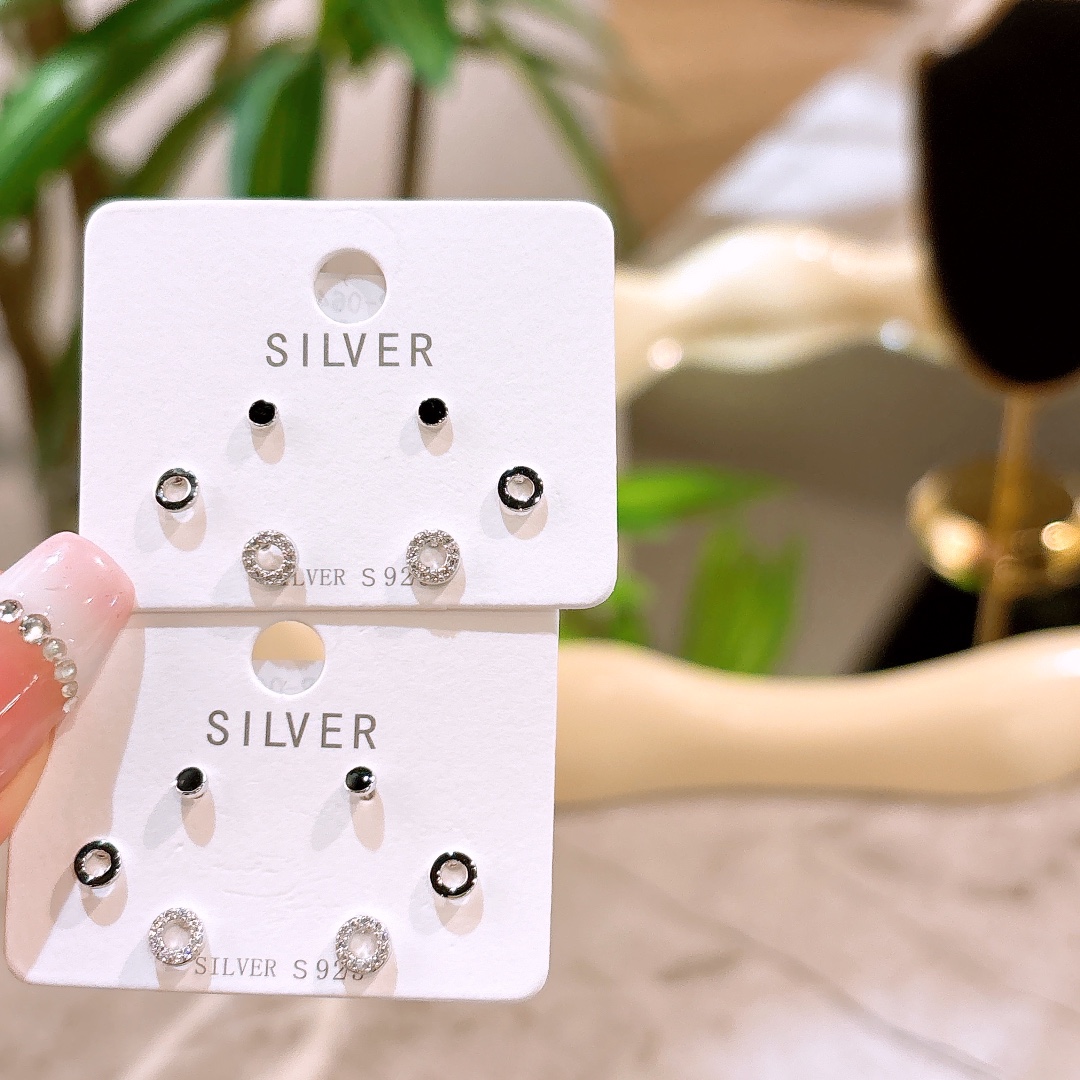 Nickel Free Silver Earrings Vintage Proposal Silver