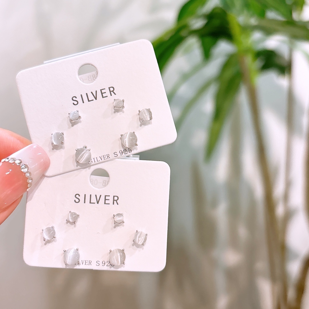 925 Silver Earrings Gentle Proposal Silver