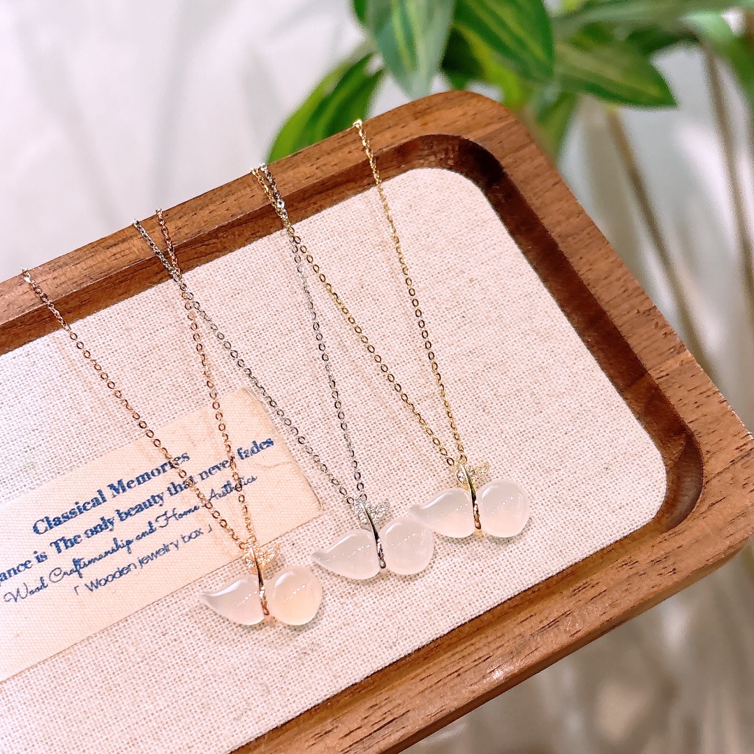 Low Allergy Silver Necklace Ethereal Date Night Gold